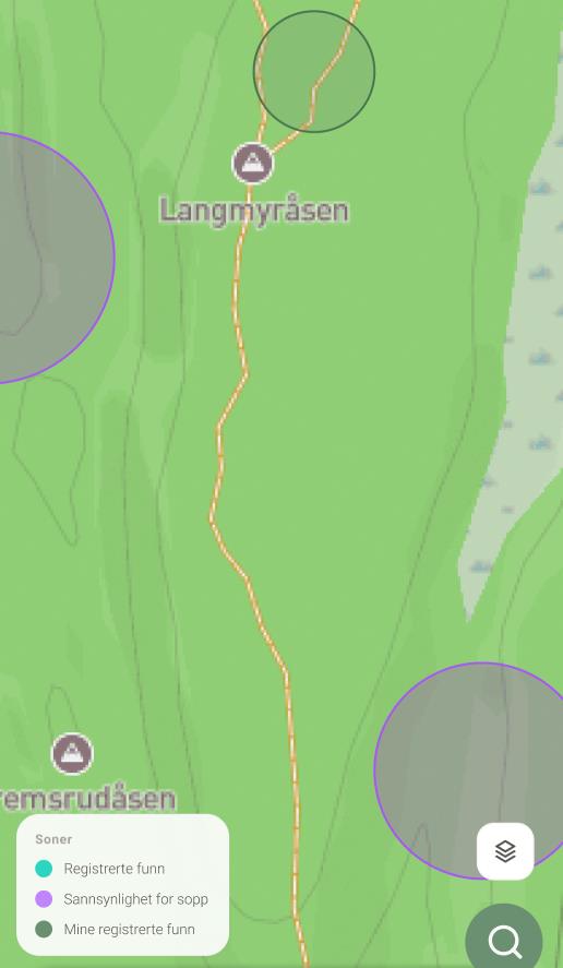 Siste iterasjon av sannsynlighetskartet